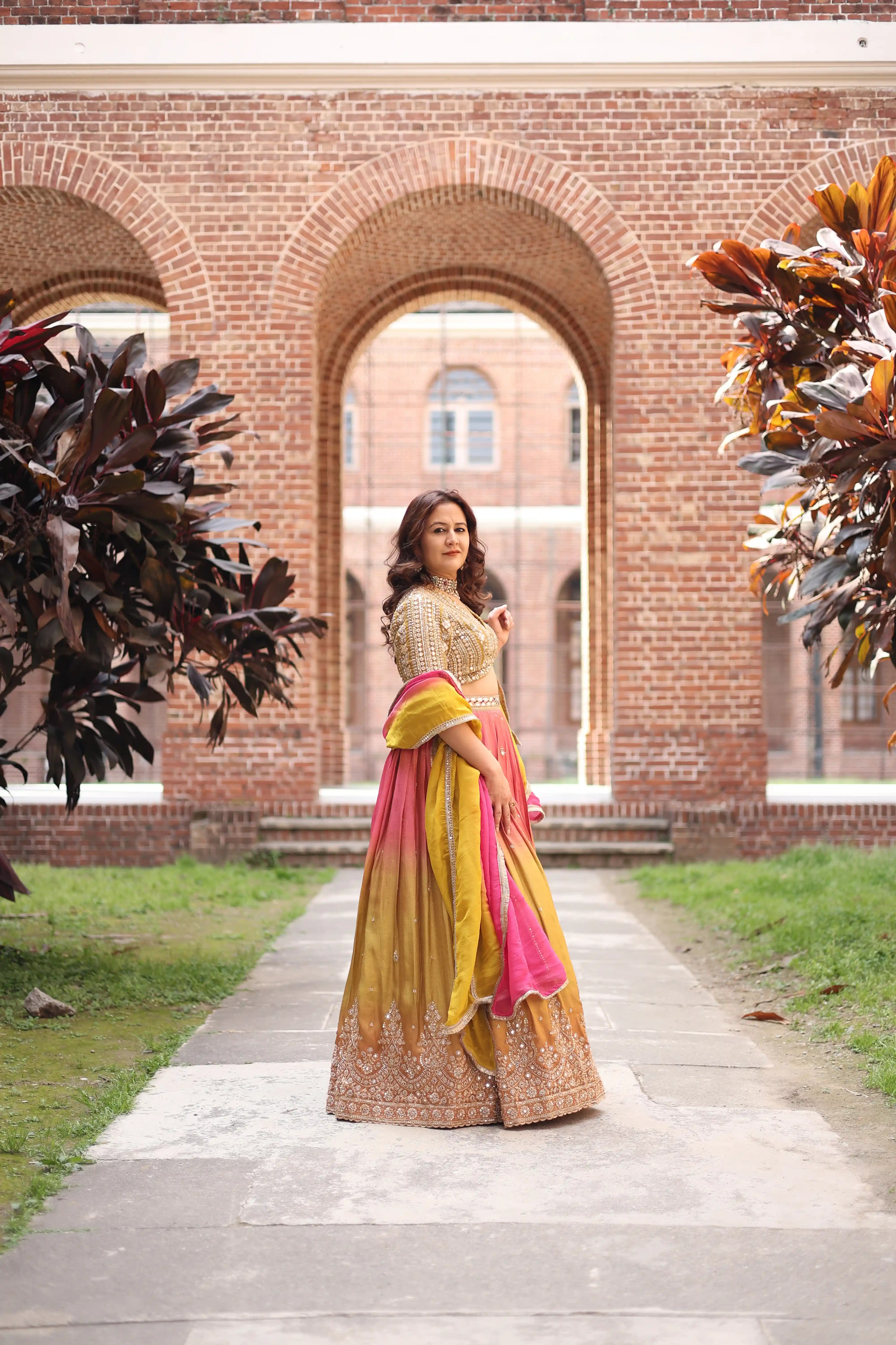 Rangrez Ombre Festive Lehenga Set